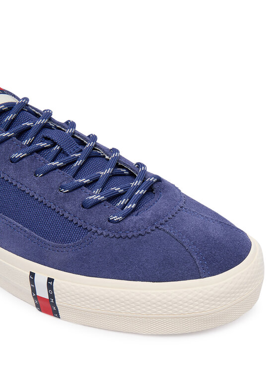 Tommy Jeans Tenisky Tommy Jeans Archive Vulc Y2K EM0EM01760 Modrá