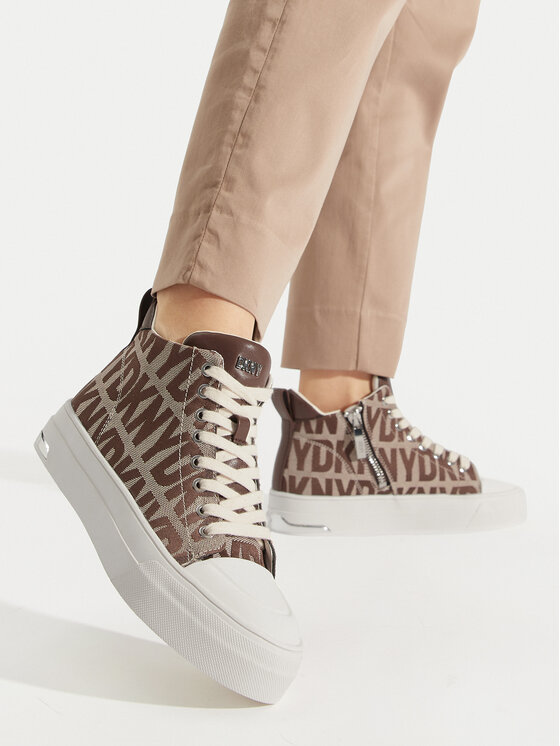 DKNY Кеди DKNY Yaser K1491518 Бежевий