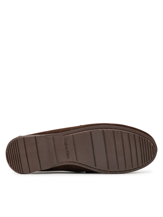 Calvin Klein Mokasini Calvin Klein Driver W/ Ny Bit Sue HM0HM01759 Rjava