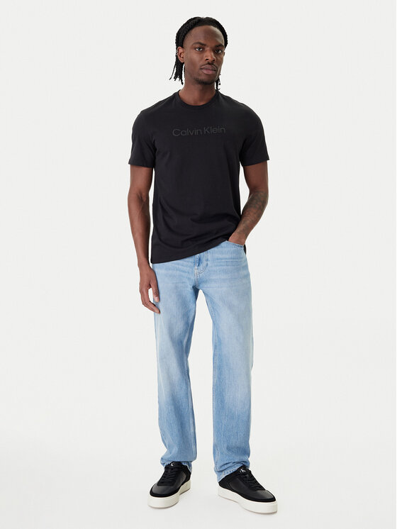 Calvin Klein Calvin Klein Camiseta LV04LF810G Negro Regular Fit