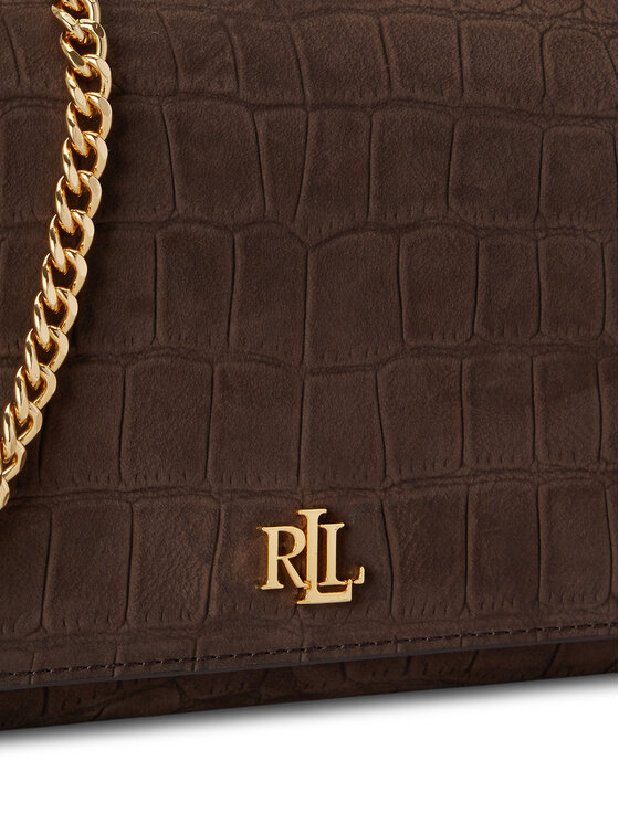 LAUREN RALPH LAUREN Geantă LAUREN RALPH LAUREN 432P18552001 Maro închis