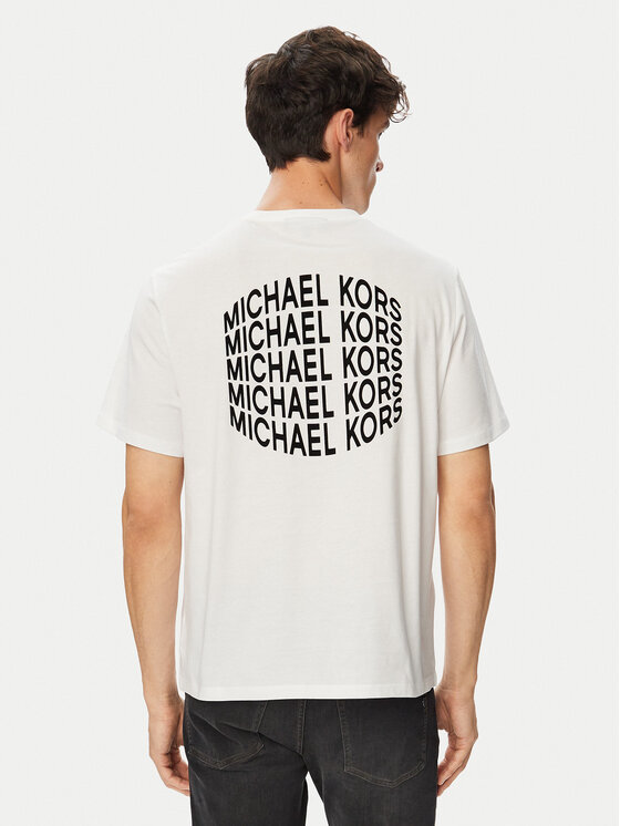 MICHAEL Michael Kors MICHAEL Michael Kors Camiseta CF6535WFV4 Blanco Regular Fit
