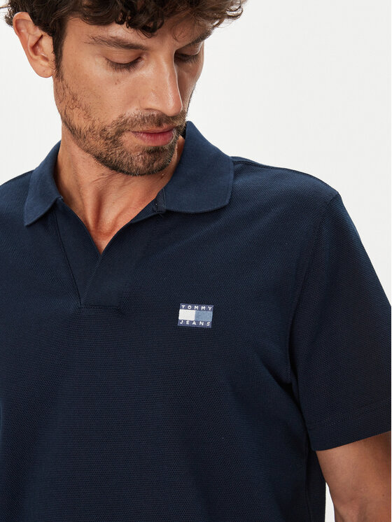 Tommy Jeans Tommy Jeans Pólóing Skipper DM0DM21657 Sötétkék Regular Fit
