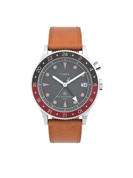 Timex Годинник Timex TW2V74000 Коричневий