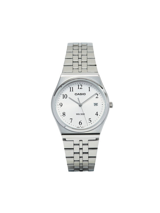 Casio Ročna ura Casio MTP-B145D-7BVEF Srebrna