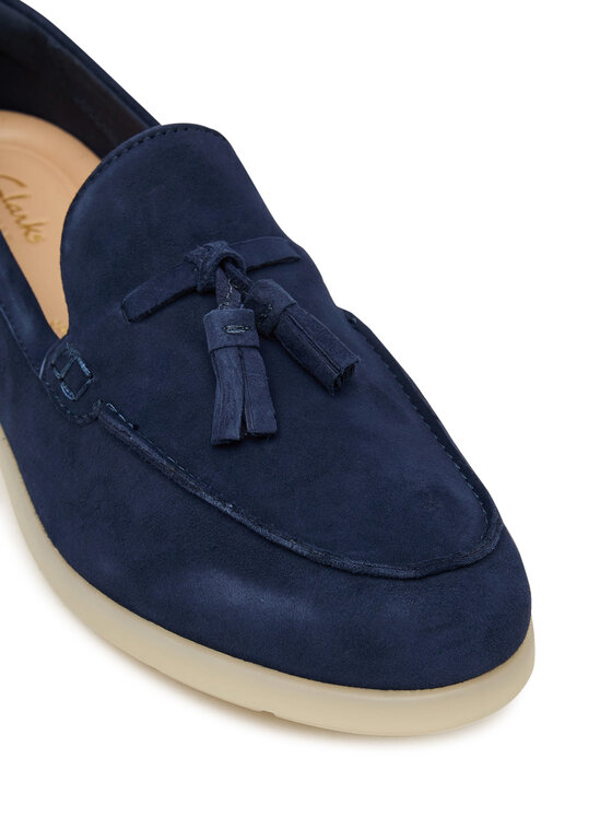 Clarks Мокасини Clarks Narini Edge 26181452 Cиній