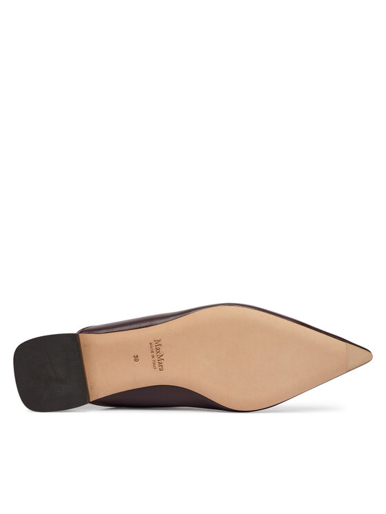 Max Mara Balerinke Max Mara Mxacrea 2614521431600 Bordo rdeča