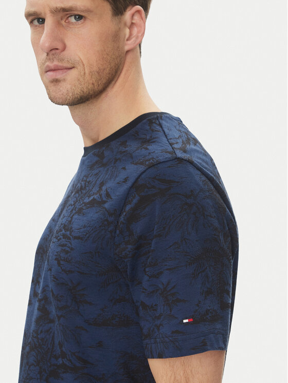Tommy Hilfiger Tommy Hilfiger T-shirt Summer MW0MW38933 Blu scuro Slim Fit