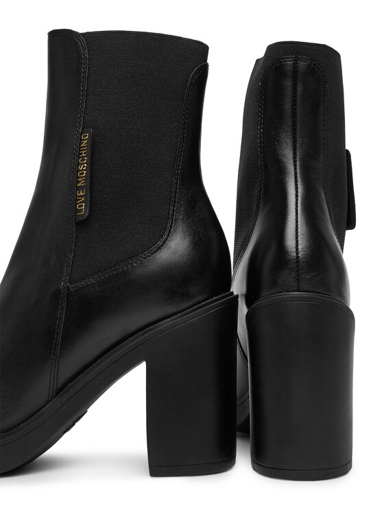 LOVE MOSCHINO Ботильйони LOVE MOSCHINO JA2413AG0NIA0000 Чорний