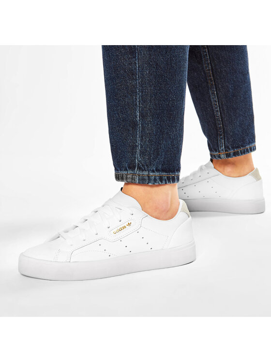 adidas Sneakers adidas Sleek W DB3258 Alb