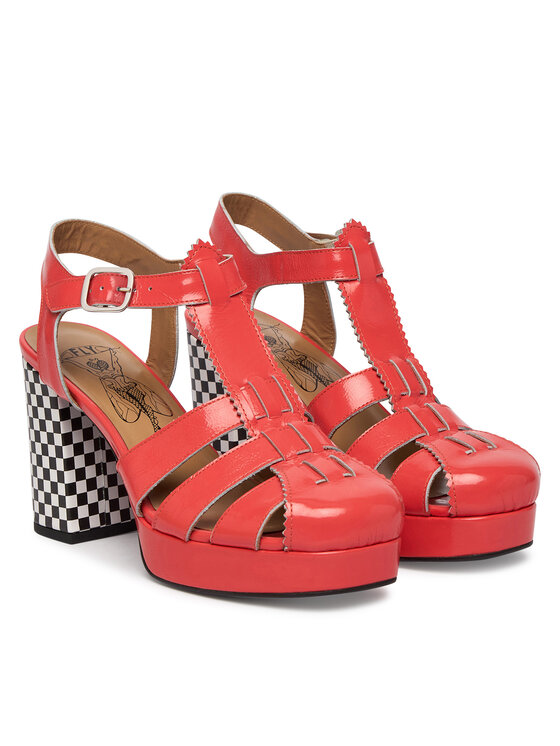 Fly London Босоніжки Fly London Evitfly P145452 Червоний