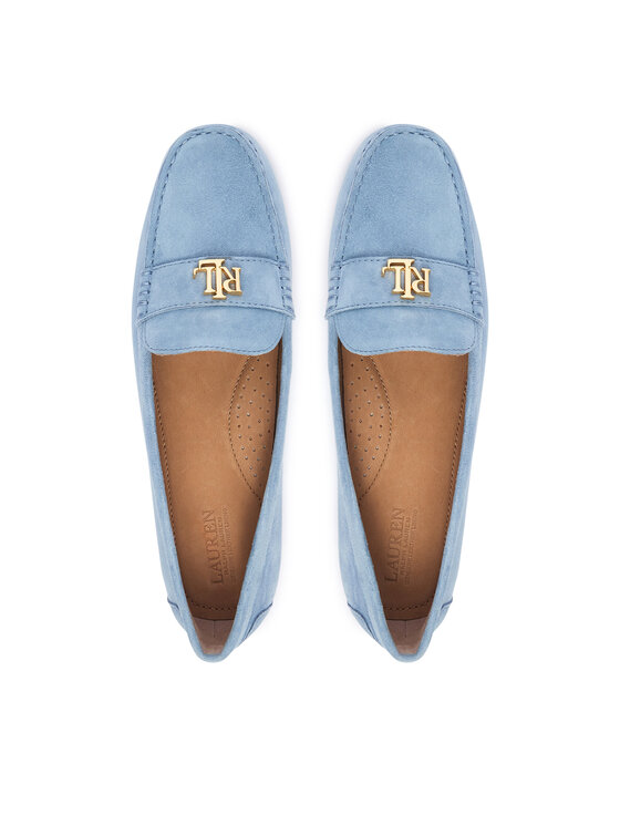 LAUREN RALPH LAUREN Mokasíny LAUREN RALPH LAUREN Barnsbury 802821629034 Svetlo modrá