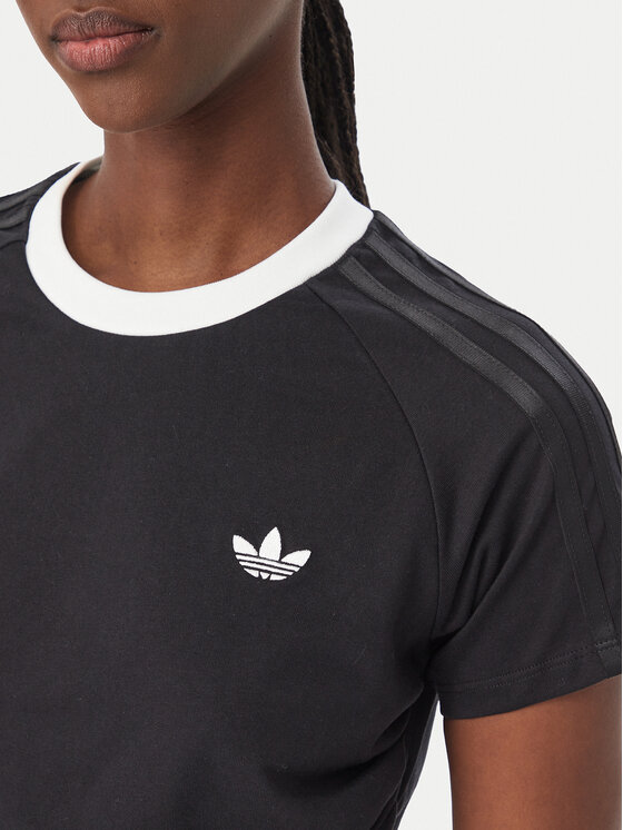 adidas adidas Camiseta Adiluna Season 2 X Jennie Layered T-Shirt LD8928 Negro Regular Fit