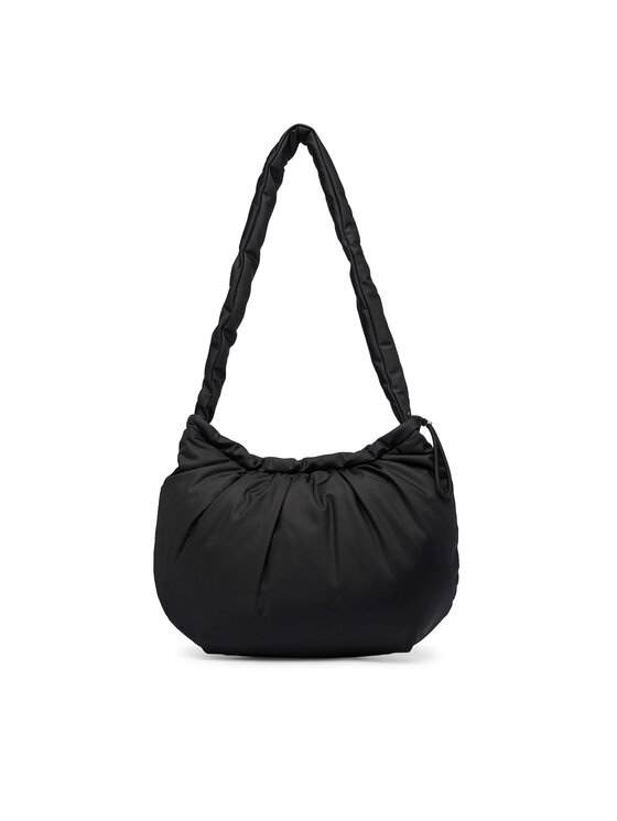 Tommy Jeans Дамска чанта Tommy Jeans Tjw Icon Charms Hobo AW0AW18783 Черен