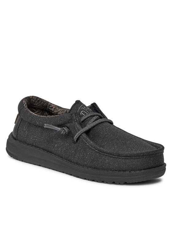 Hey Dude Mocassini Hey Dude Wally Youth Basic 40041-001 Nero