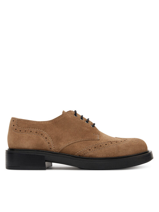 Pollini Оксфорди Pollini SA10273G1NTF0135 Коричневий
