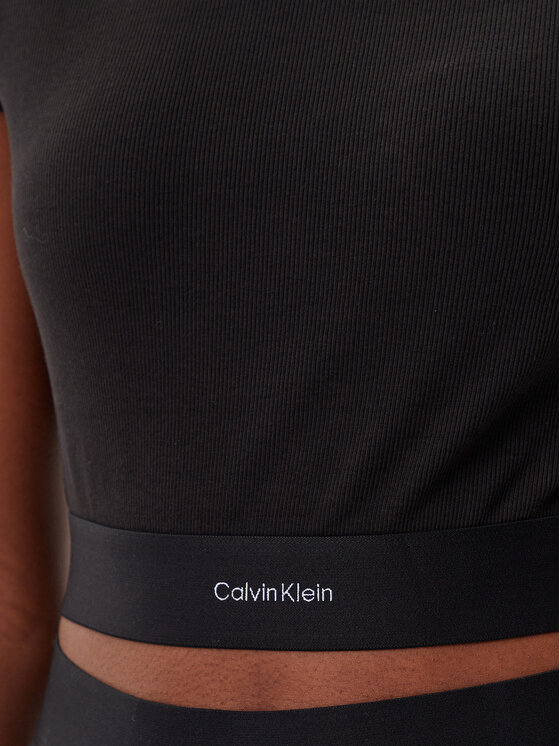 Calvin Klein Underwear Calvin Klein Underwear Marškinėliai LV00QS7349 Juoda Slim Fit