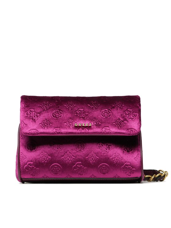 Guess Torbica Guess Kimi Mini Crossbody HWCHSV P3187 Ljubičasta