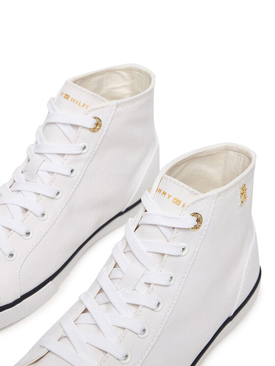 Tommy Hilfiger Kedas Tommy Hilfiger Th Chic Low Profile Mid Cut FW0FW09356 Balts