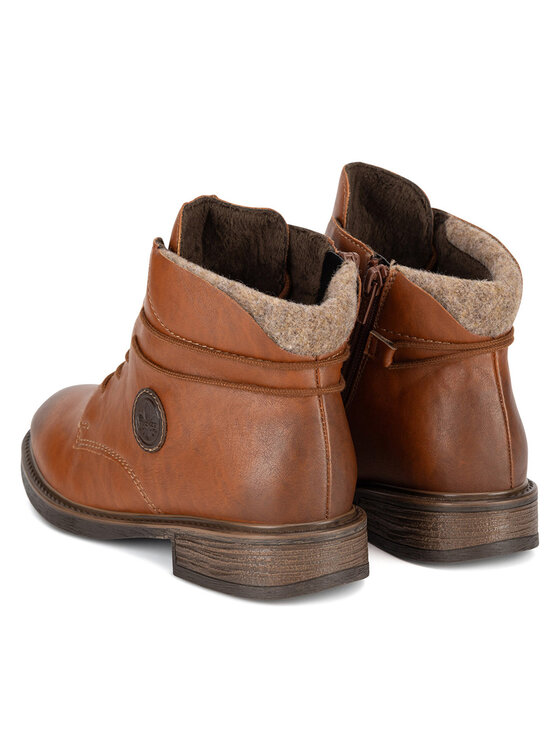 Rieker Botines planos Rieker 71440-25 Marrón