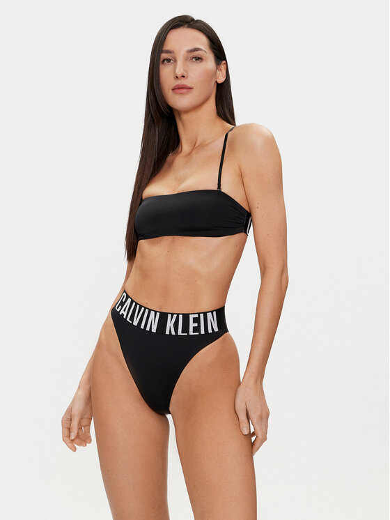 Calvin Klein Underwear Calvin Klein Underwear Top nedrček 000QF7630E Črna