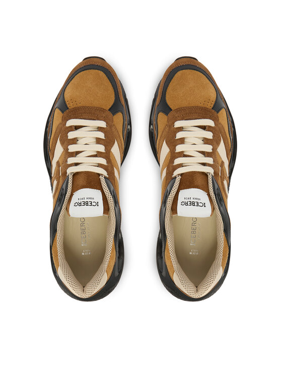 Iceberg Sneakersy Iceberg Space IU180802 Hnedá
