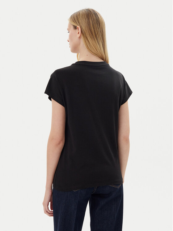 Guess Guess Футболка W5YI14 I3Z14 Чорний Regular Fit