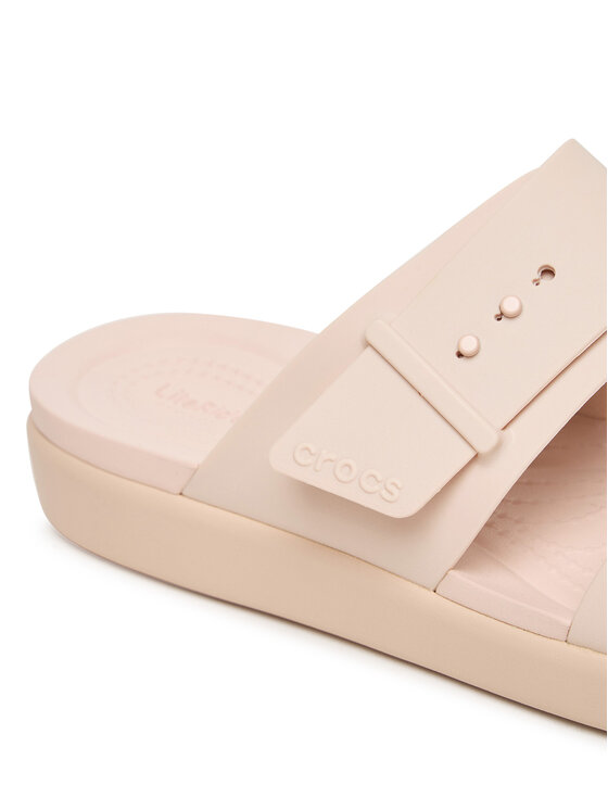 Crocs Шльопанці Crocs Brooklyn Buckle Low Low 211215 Рожевий