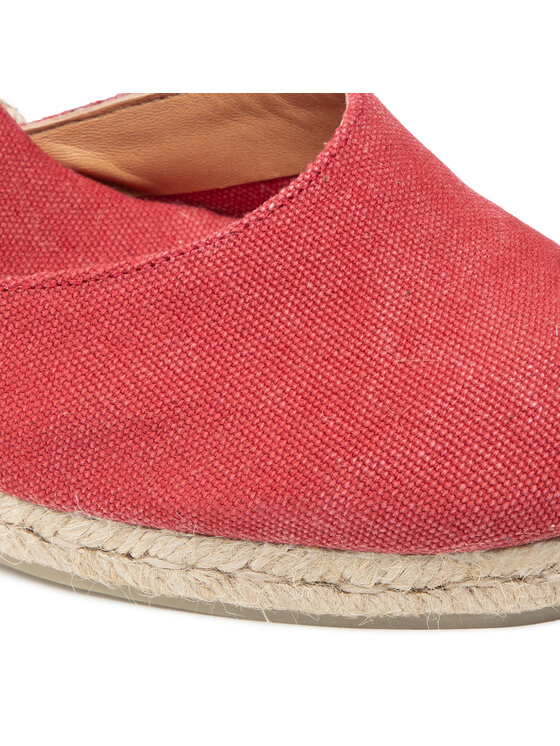 Castañer Espadrilky Castañer Carina/8/002 021642-604 Červená