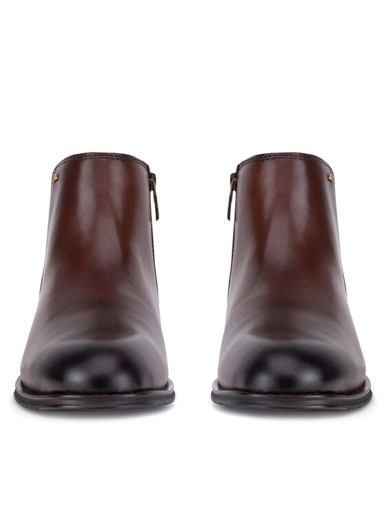 GINO ROSSI Īsie zābaki Gino Rossi FABIO-04 124 AM Brūns