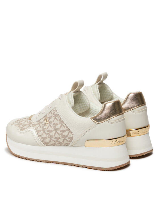 MICHAEL Michael Kors Снікерcи MICHAEL Michael Kors Raina Trainer 43R4RNFSAB Écru