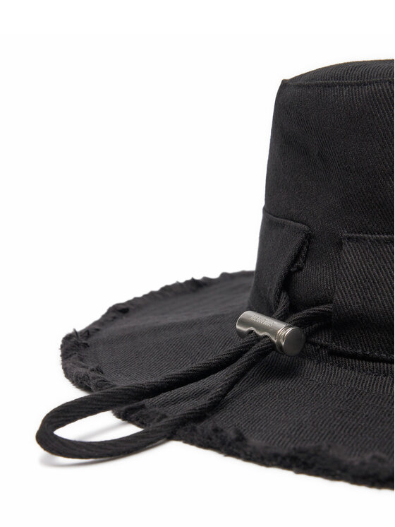 JACQUEMUS Klobouk JACQUEMUS 213AC002 Černá