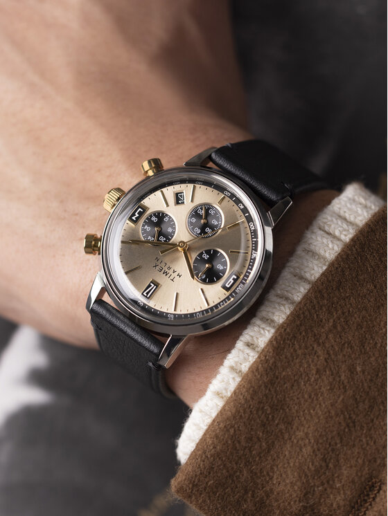 Timex Hodinky Timex Marlin® Quartz Chronograph TW2W60300 Čierna