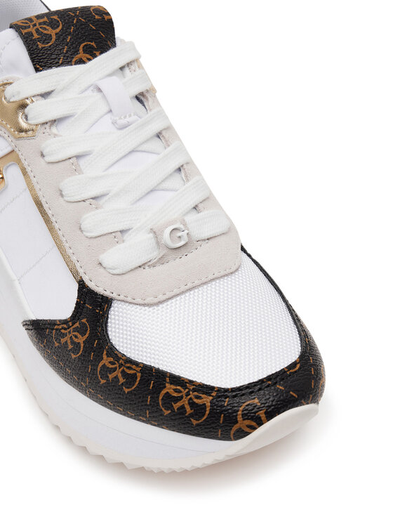 Guess Sneakersy Guess FLPEG3 FAL12 Bílá