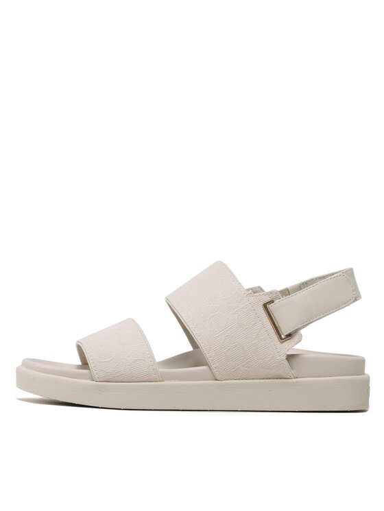Calvin Klein Sandále Calvin Klein Adj Sandal W/Hw-Jq HW0HW01491 Béžová