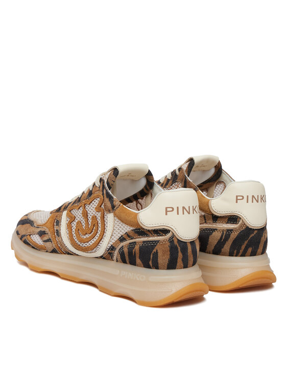 PINKO Снікерcи PINKO Zoe 18B SS0175 P088 Бежевий