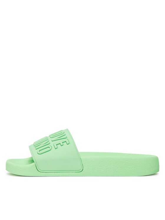 LOVE MOSCHINO Шльопанці LOVE MOSCHINO JA28052G1II15802 Зелений