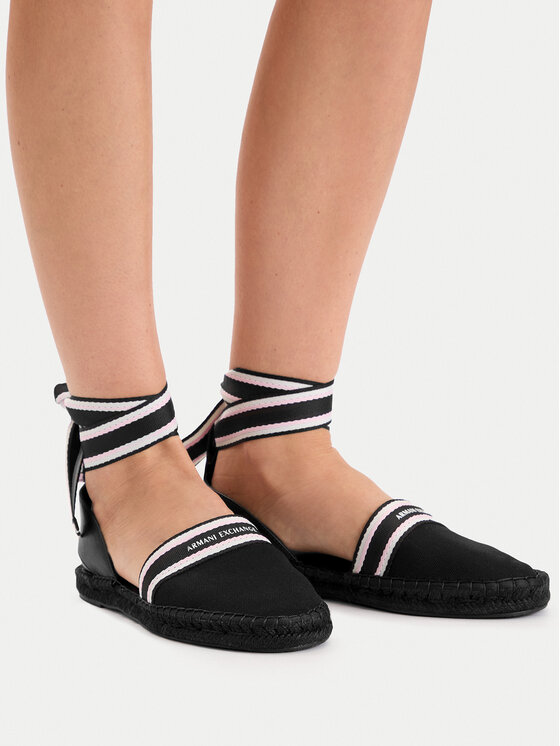 Armani Exchange Еспадрильї Armani Exchange XDS006 XV923 00002 Чорний