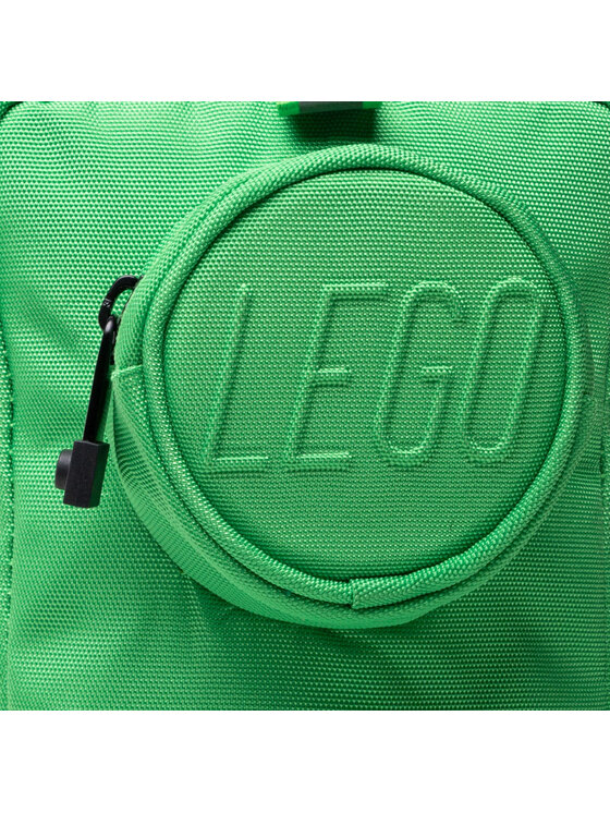 LEGO Torbica za okrog pasu LEGO Brick 1x2 Sling Bag 20207-0037 Zelena