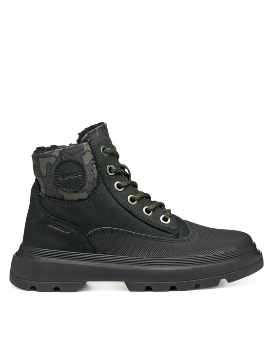 Geox Gležnjače Geox J Kiddartah Wpf J56MLB 032MN C0033 S Crna