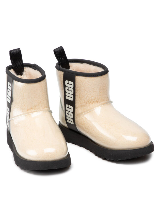 Ugg Stivali da neve Ugg W Classic Clear Mini 1113190 Beige