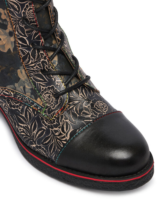 Laura Vita Botines planos Laura Vita Racheleo 4 Negro