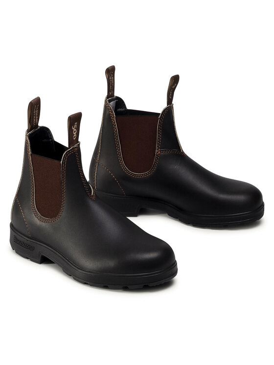 Blundstone Gležnjarji Chelsea Blundstone 500 Rjava