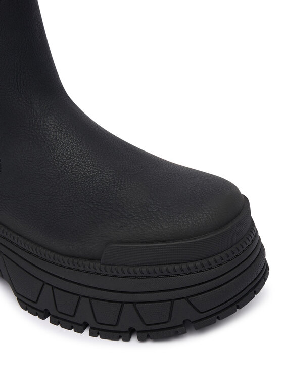 Buffalo Členková obuv s elastickým prvkom Buffalo Fusion Chelsea 1270098 Čierna