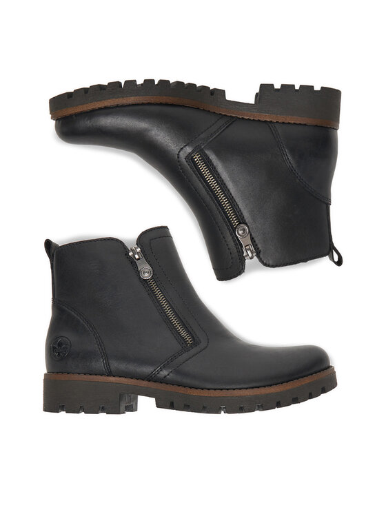 Rieker Botki Rieker CEO-78556-00 Czarny