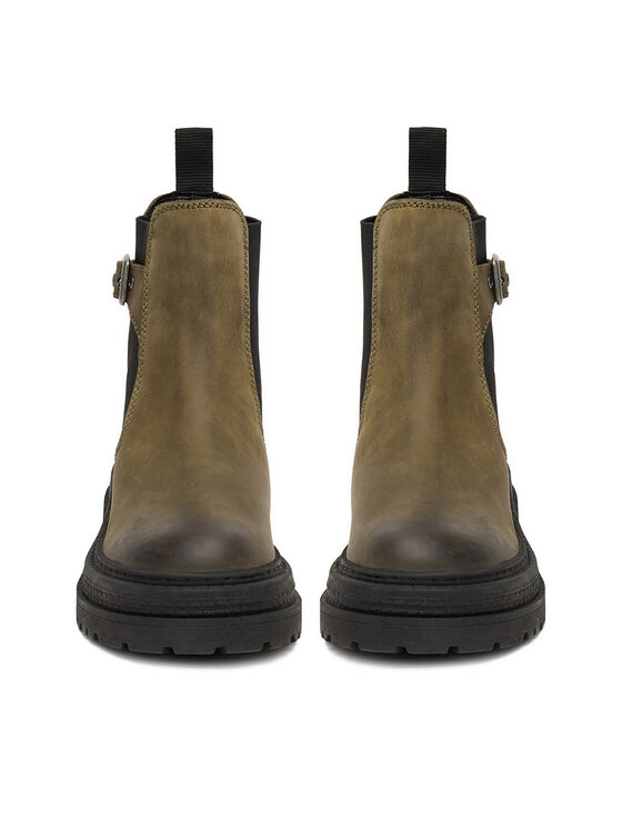 G-Star Raw Členková obuv s elastickým prvkom G-Star Raw CEO-WI34-ALASKA-02 Zelená