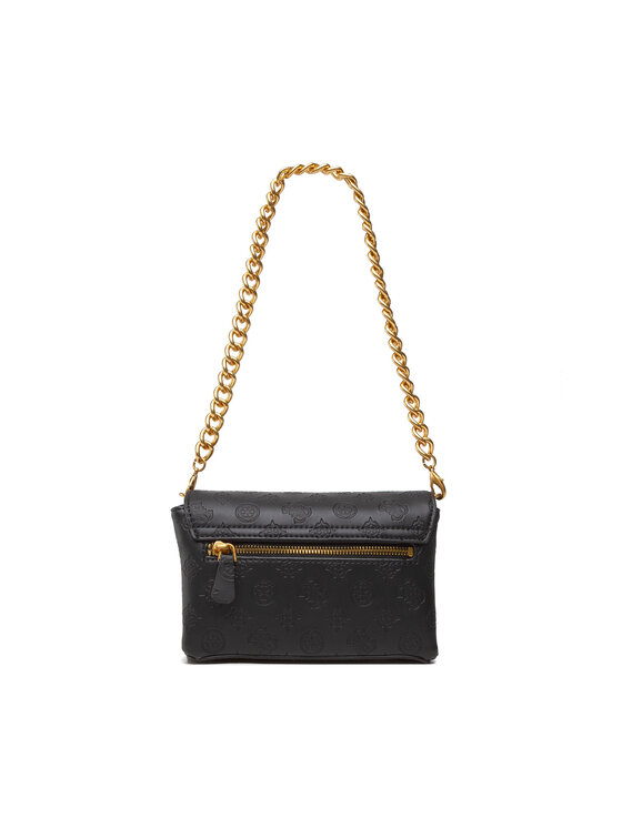 Geantă Guess Zanelle Mini Crossbody Flap HWPA84 92780 Negru