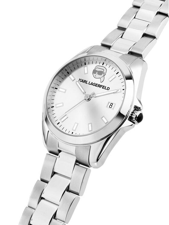 KARL LAGERFELD Ρολόι KARL LAGERFELD R0553101517 Ασημί