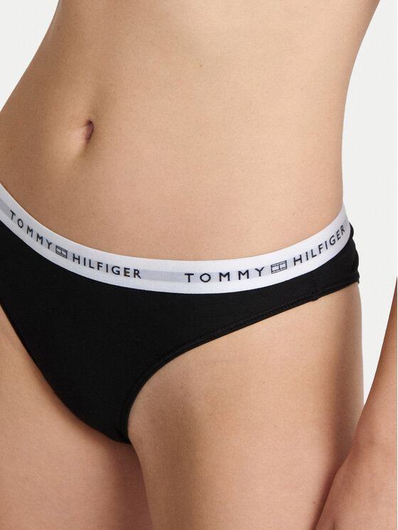 Tommy Hilfiger Tommy Hilfiger Tangas UW0UW05875 Negro