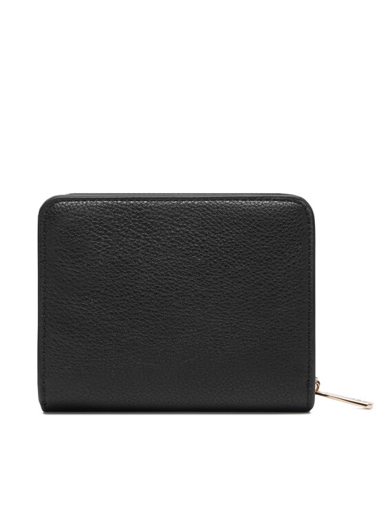 Tommy Hilfiger Piniginė Tommy Hilfiger Th Icon Med Za W/Flap AW0AW18475 Juoda